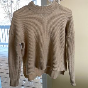 Soft cream sweater